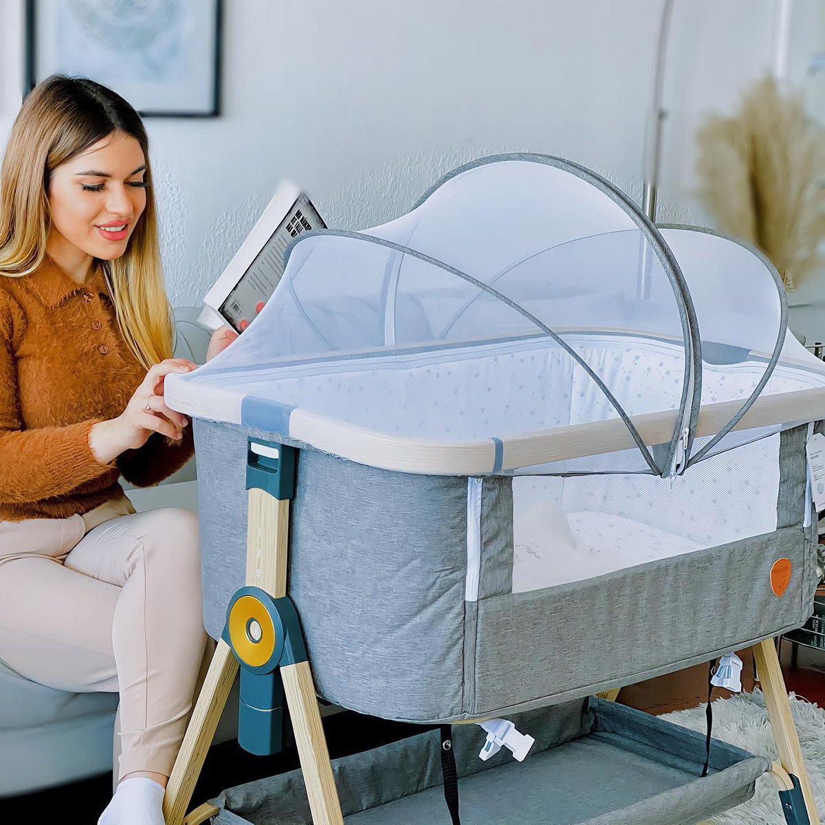 Bedside cradle for baby online